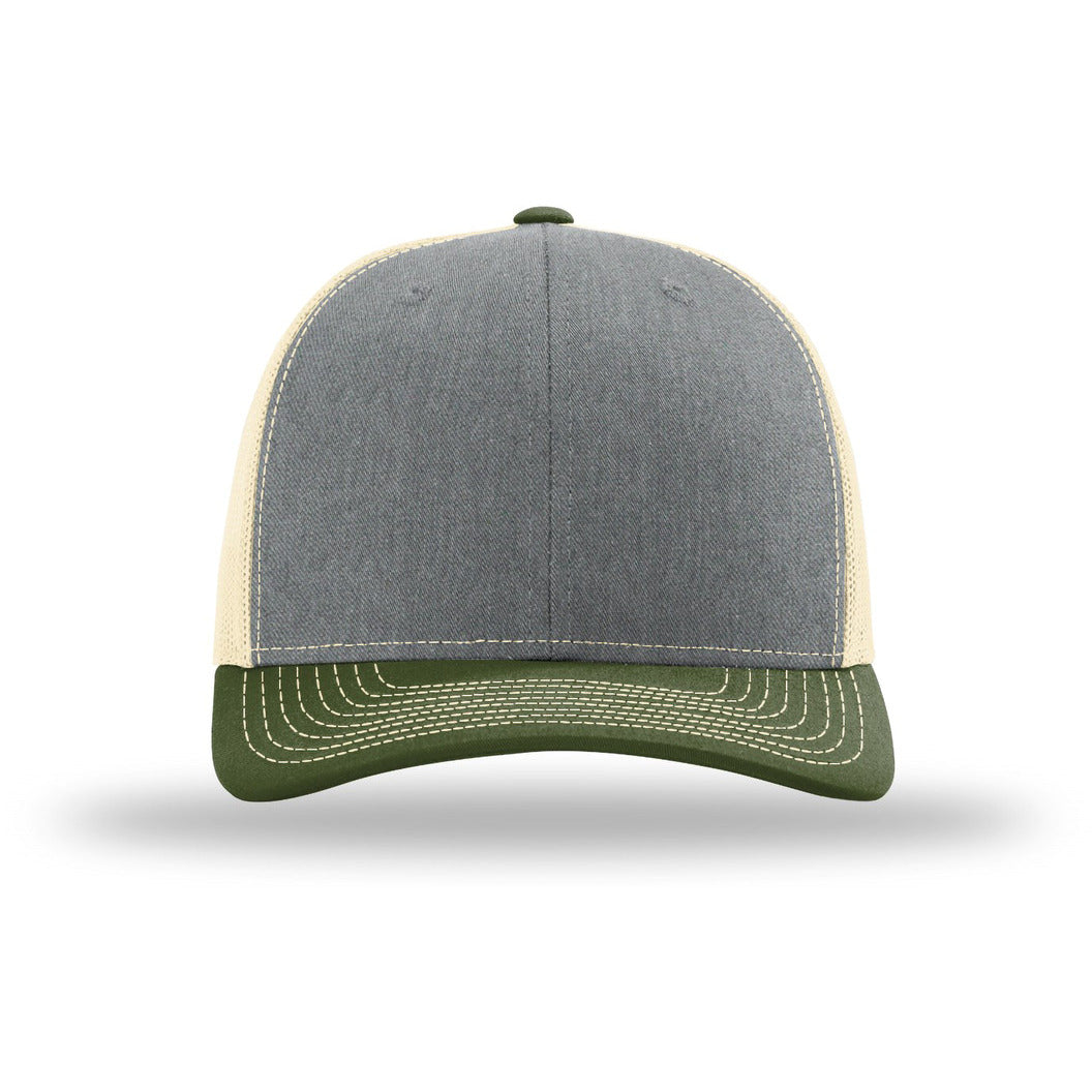 112-Heather Grey/ Birch/ Army Oliv