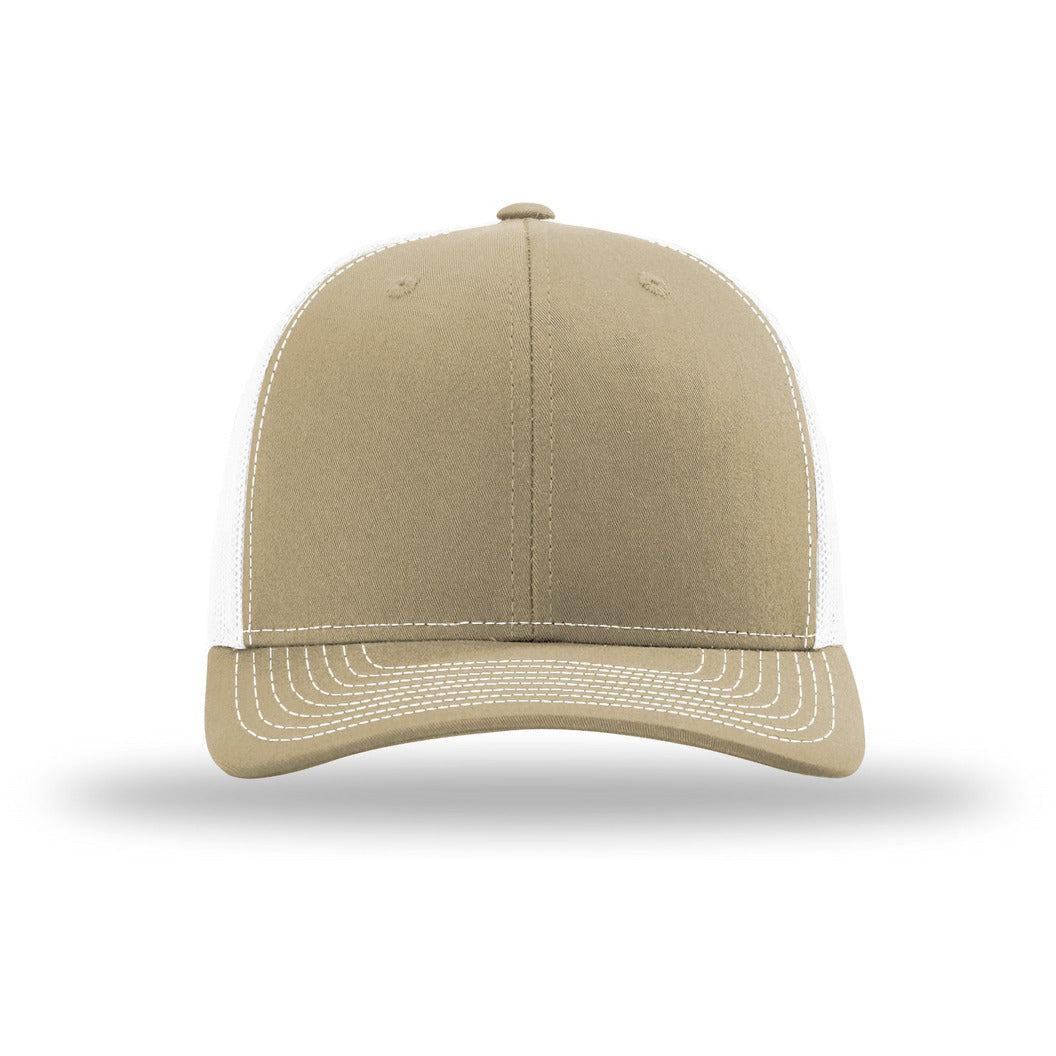 112-Khaki/ White