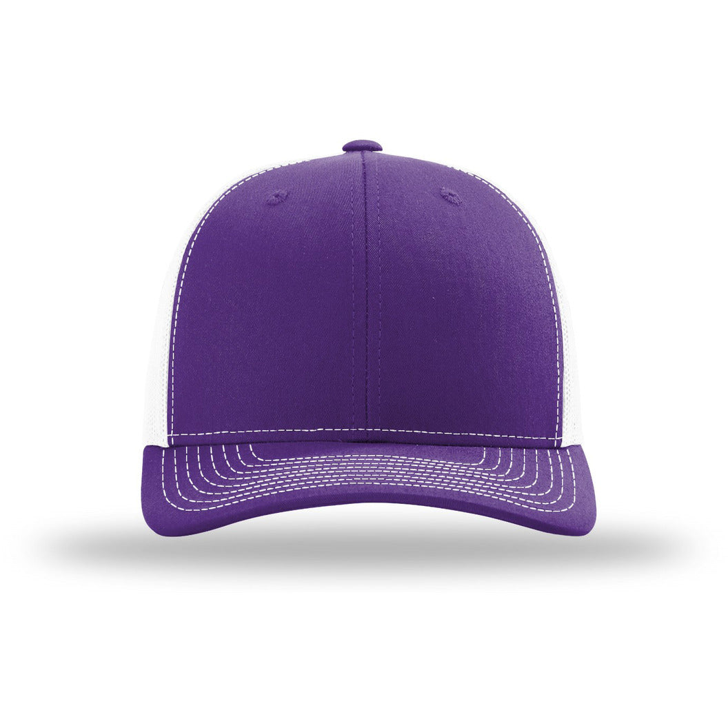 112-Purple/ White