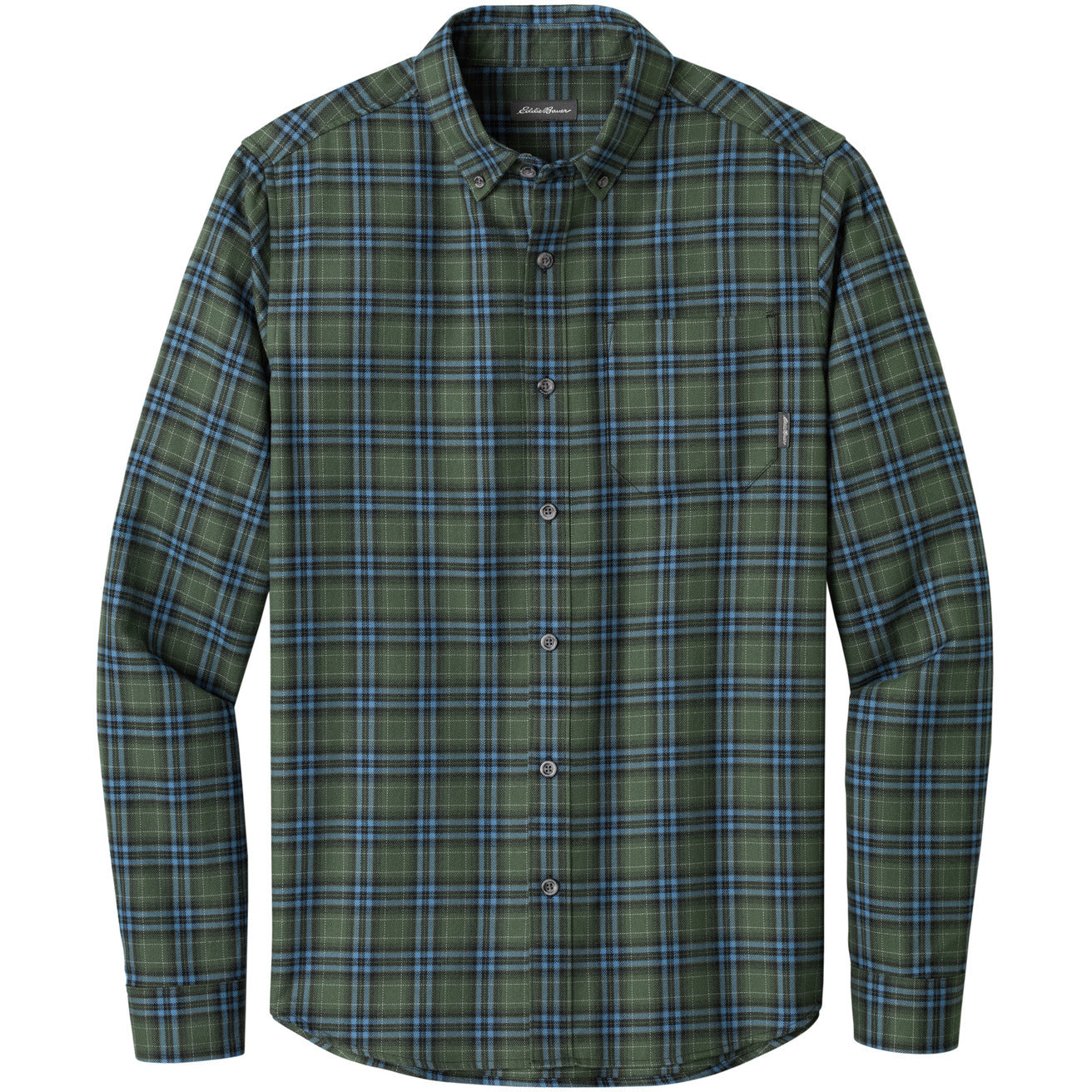 EB610-Soft Olive Plaid