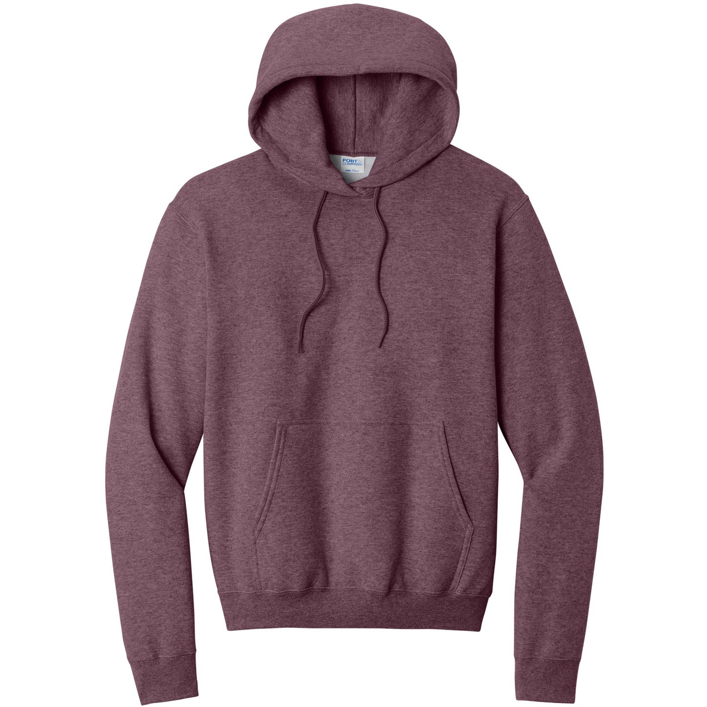 PC78H-Heather Athletic Maroon