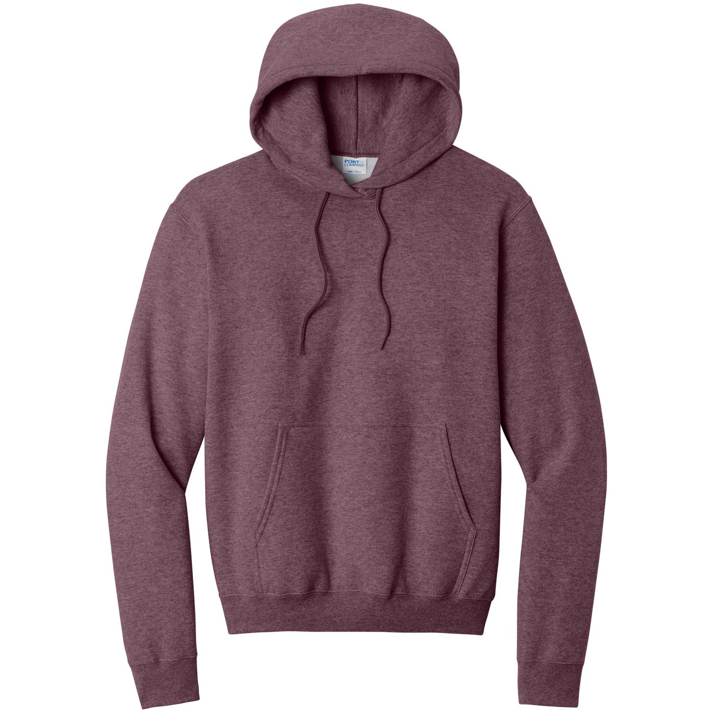 PC78H-Heather Athletic Maroon