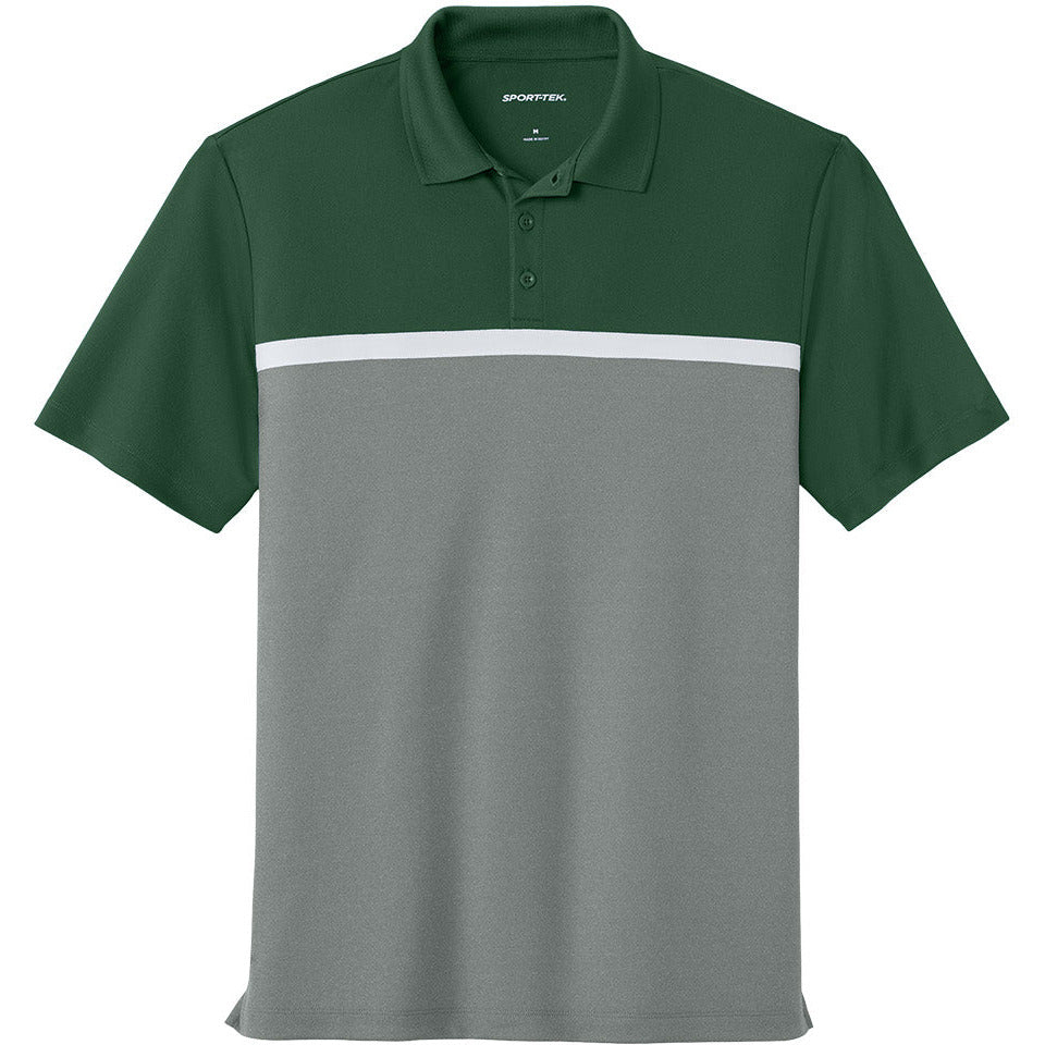 Sport-Tek UV Micropique Colorblock Polo